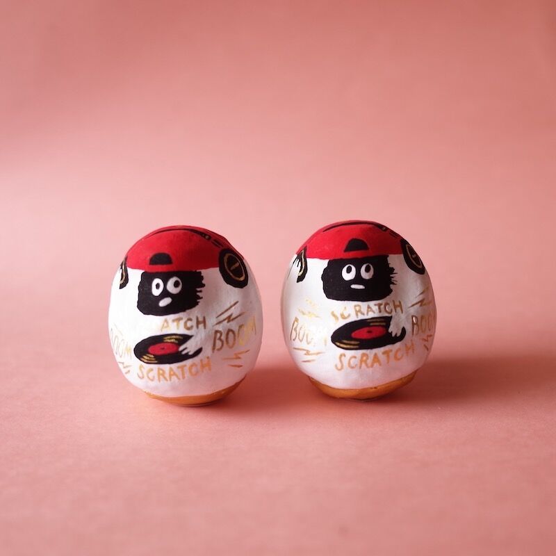 ✾︎ぴよぴよ❃︎様オーダー品　手作りだるまさん 🩵🩷🩵🩷