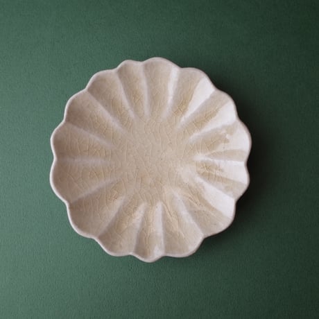 たくまポタリー／Takuma pottery「お手塩皿 ハナ」