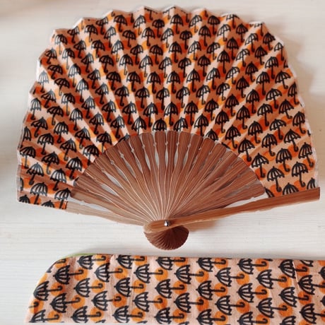 Sun miの扇子 傘柄