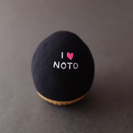 Norikazu Hatta「ミニだるま I LOVE NOTO／I LOVE SAKE」