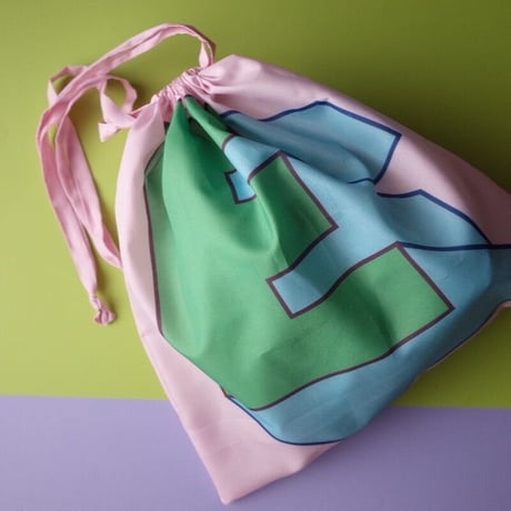のぼり巾着bag