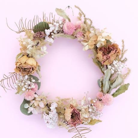 Flowerworks  SEKIKAWA「ドライフラワーリース」