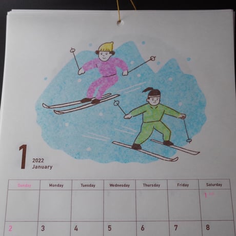 赤池佳江子／AKAIKE Kaeko「2022 CALENDAR」