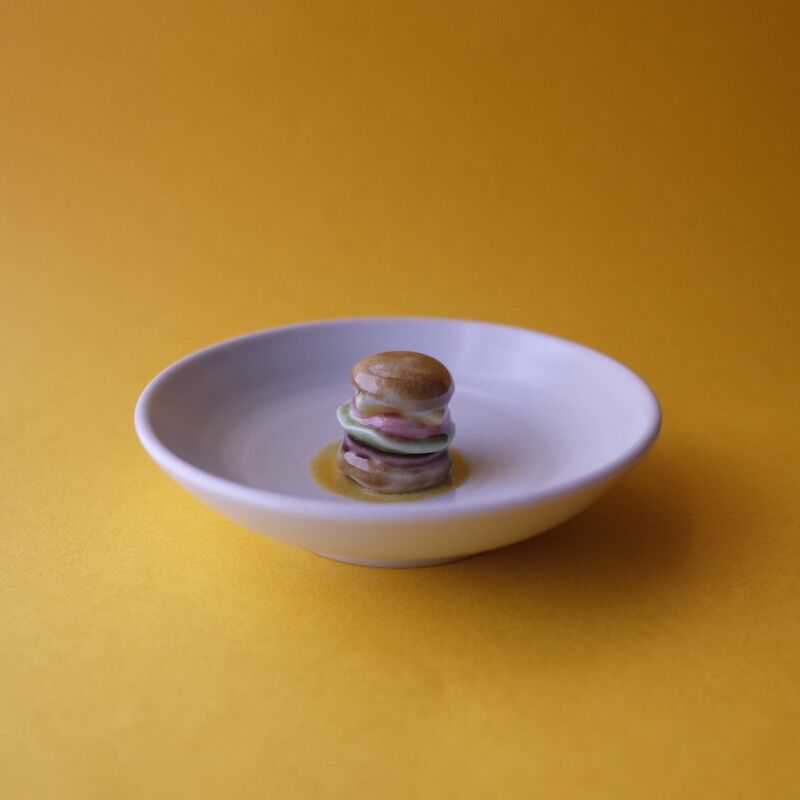 今江未央／IMAE Mio「九谷焼立体豆皿 パン」 | オトメの金沢 陳列室