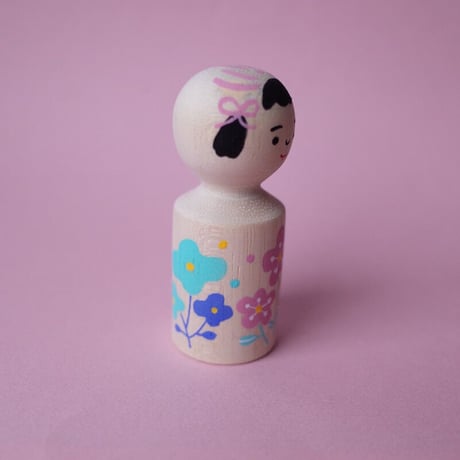 岩本清商店／IWAMOTO Kiyoshi Shouten「赤池佳江子 ミニこけし」