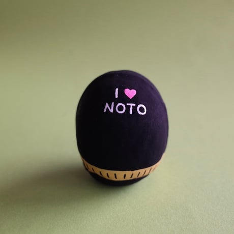 Norikazu Hatta「ミニだるま I LOVE NOTO／I LOVE SAKE」