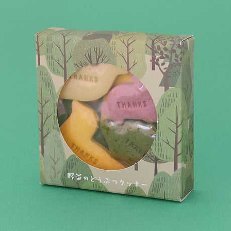 ハグミトンワークス／HUG mitten works「箱入りクッキー」