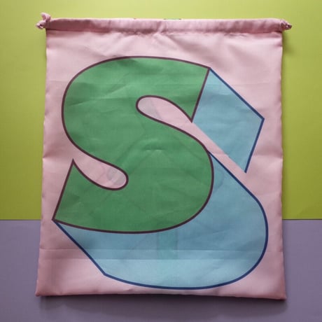のぼり巾着bag