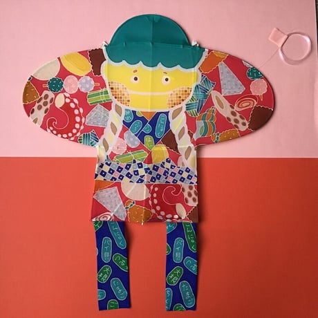 木本百合子／KIMOTO Yuriko「ミニ飾り凧 おでん」