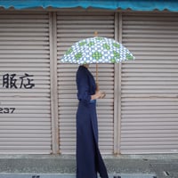 Sun miの傘 青緑（50cm）