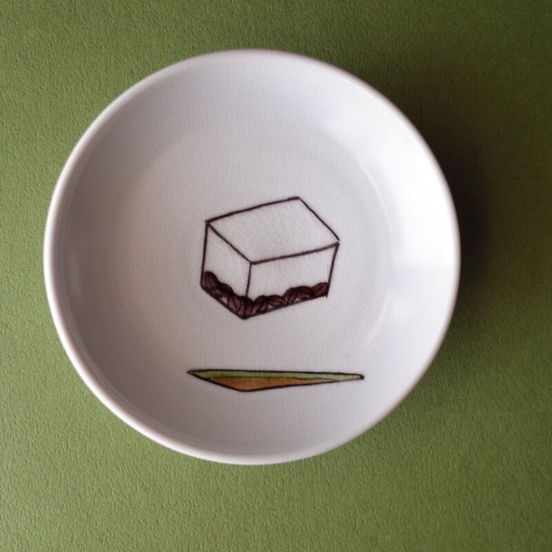 今江未央／IMAE Mio「九谷焼豆皿 パンとおやつ」 | オトメの金沢 陳列室