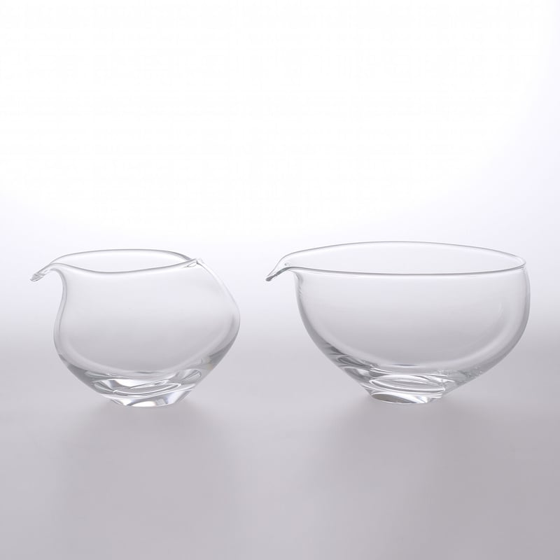 片口 ガラス製 今井美智／IMAI Michi「片口 大」 | オトメの金沢 陳列室