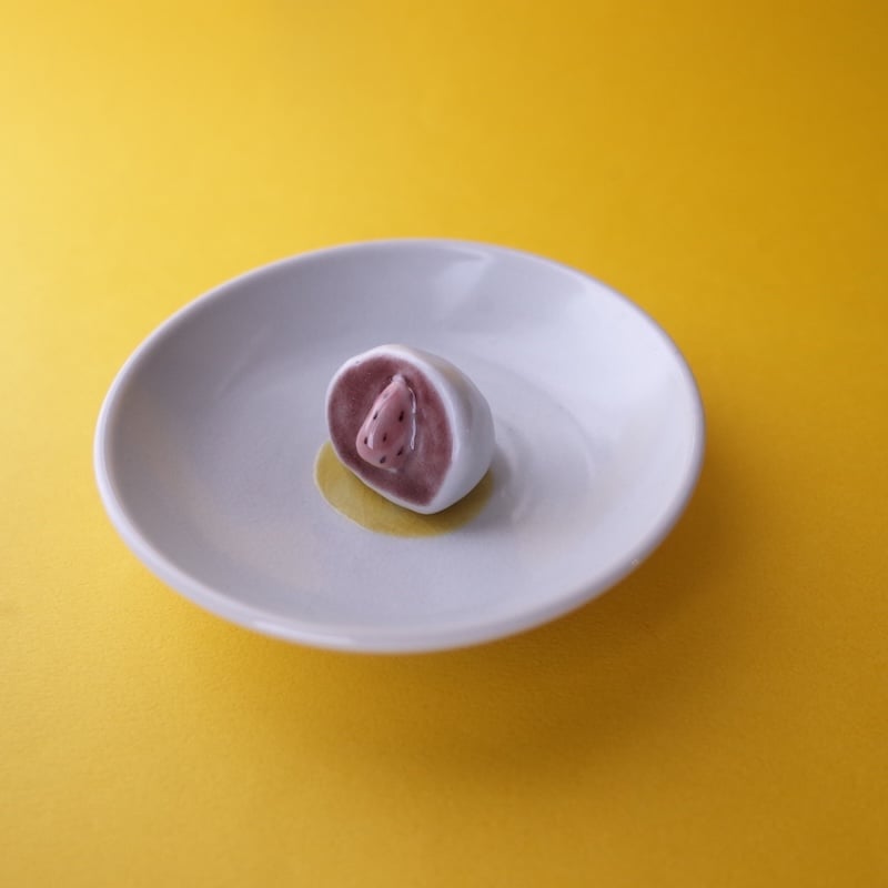 今江未央／IMAE Mio「九谷焼立体豆皿 和菓子」 | オトメの金沢 陳列室