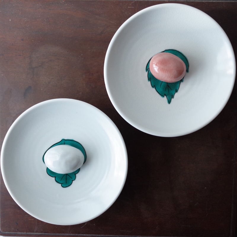 東京オリンピック2020 岐阜県美濃焼　MAMEZARA 豆皿02新品未使用品 今江未央／IMAE Mio「九谷焼立体豆皿 和菓子」 | オトメの金沢 陳列室