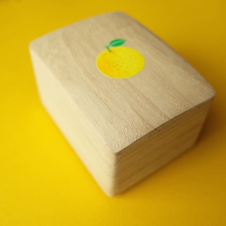 岩本清商店／IWAMOTO Kiyoshi Shouten「チビ桐箱 柚子」