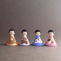 岩本清商店／IWAMOTO Kiyoshi Shouten「干支てるてる 午・未・申・亥・丑」