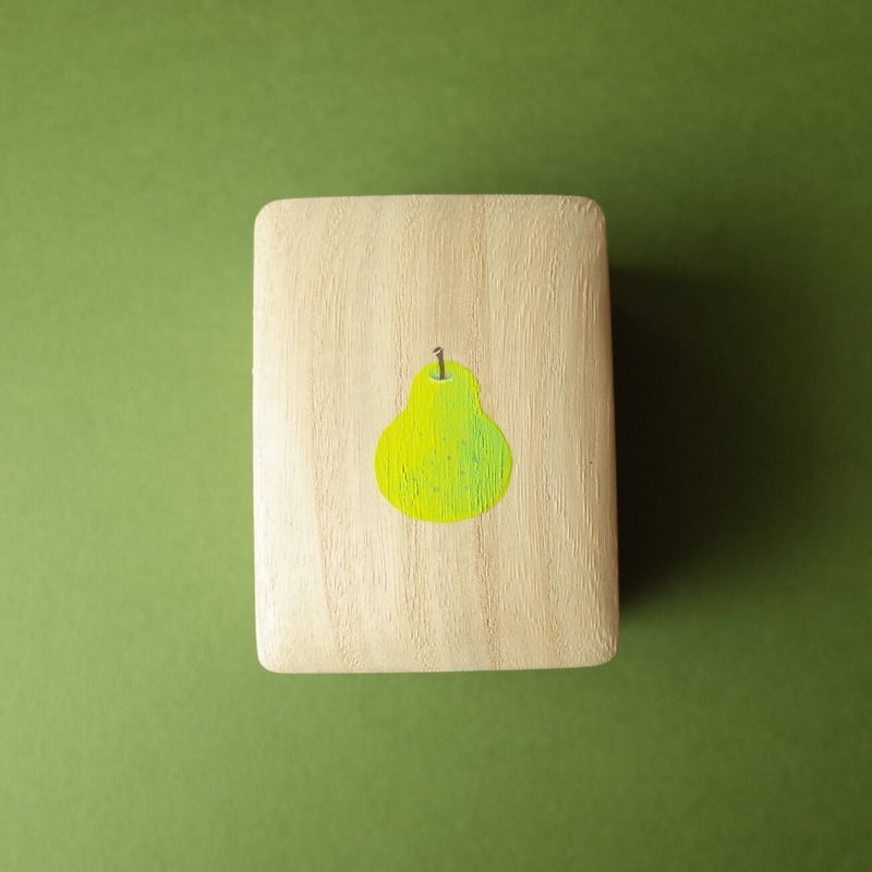 岩本清商店/IWAMOTO Kiyoshi Shouten「チビ桐箱 洋梨 岩本清商店/IWAMOTO Kiyoshi Shouten「チビ桐箱 洋梨