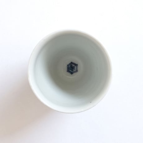 工房あめつち／Kobo Ametsuchi「色絵 鶴亀ちょこ（お1人様1点まで）」