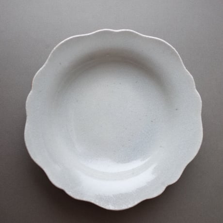 たくまポタリー／Takuma pottery「6寸皿 芙蓉」