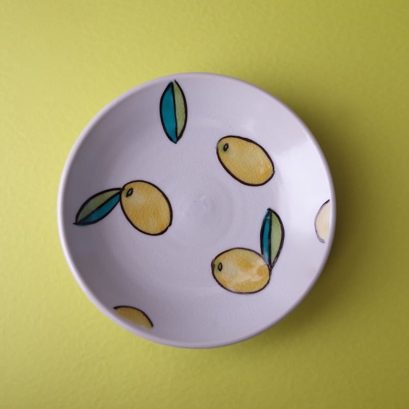 今江未央／IMAE Mio「九谷焼豆皿 野菜と果物」 | オトメの金沢 陳列室