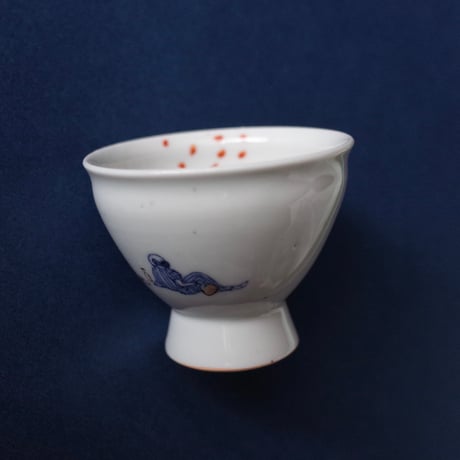 工房あめつち／Kobo Ametsuchi「色絵 月見／花見／花火で一杯」（お1人様1点まで）」