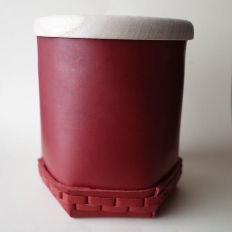 Eatable of Many Orders／エタブルオブメニーオーダーズ「Cylinder Leather Box Mini × 岩本清商店」