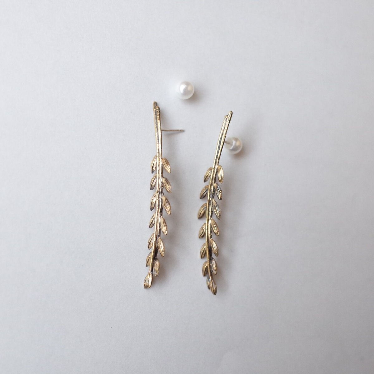 sasakihitomi/佐々木ひとみ「麦のピアス」 | オトメの金沢 陳列室 sasakihitomi/佐々木ひとみ「麦のピアス」 | オトメの金沢 陳列室