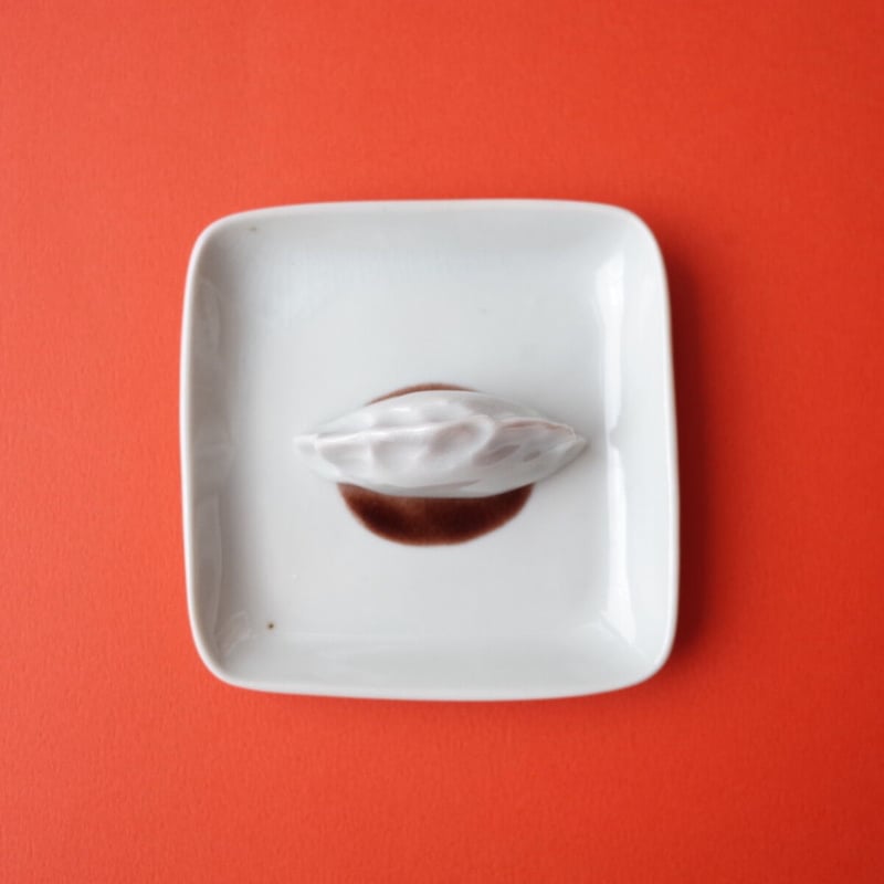 六角皿　今井真正 六角皿 今井真正