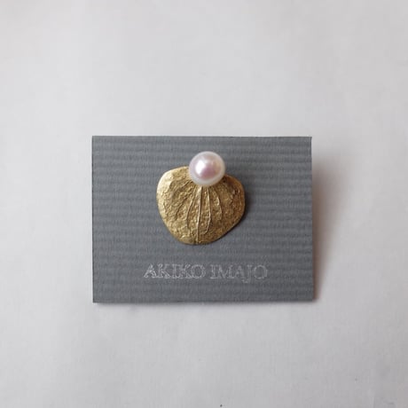 今城晶子／IMAJO Akiko「淡水パールの片耳イヤリング／ピアス」