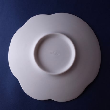 根石和美／NEISHI Kazumi「釉漆 寧色 綿雲 6寸皿」