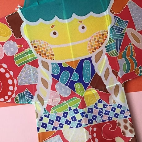 木本百合子／KIMOTO Yuriko「ミニ飾り凧 おでん」