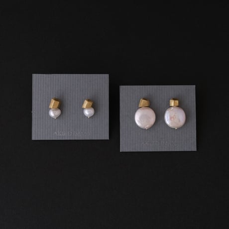 今城晶子／IMAJO Akiko「淡水パールのイヤリング／ピアス」