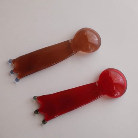 トリブーショイ硝子工芸舎／Tri Buŝoj Glass Art「SAJI」