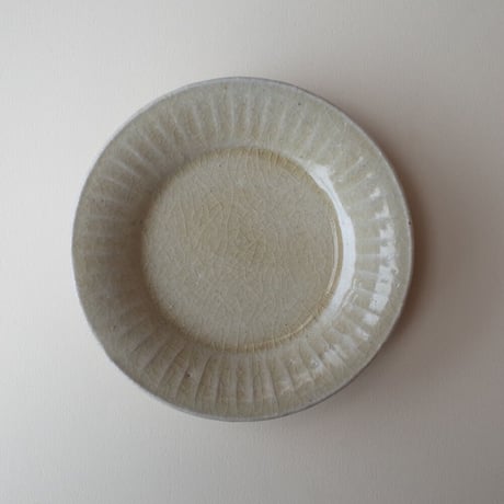 たくまポタリー／Takuma pottery「4寸皿 反り菊」