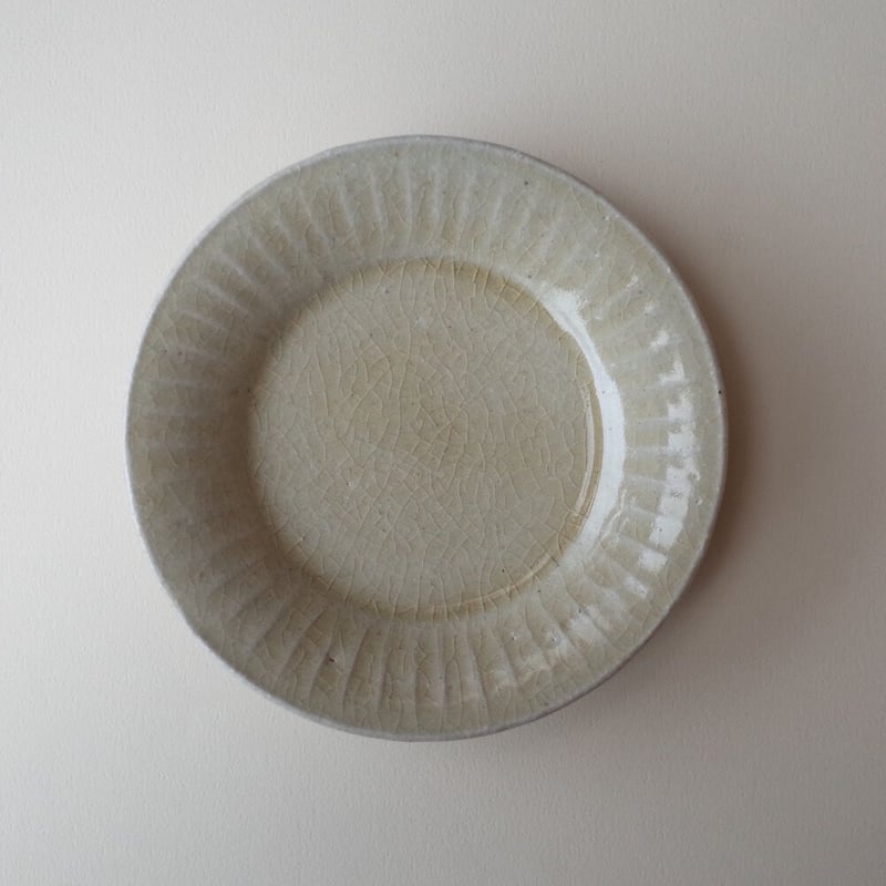たくまポタリー/Takuma pottery「4寸皿 反り菊」 | オトメの たくまポタリー/Takuma pottery「4寸皿 反り菊」 | オトメの