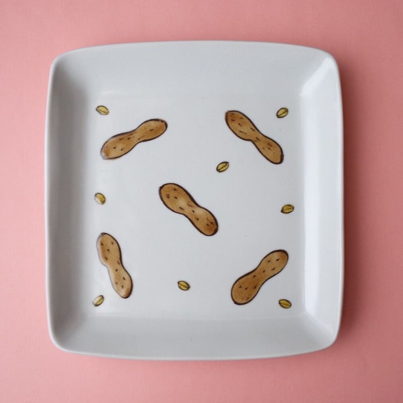 今江未央／IMAE Mio「九谷焼 四角皿 大」 | オトメの金沢 陳列室