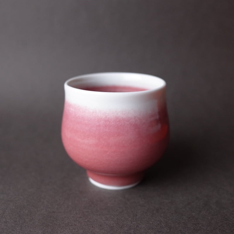 山﨑美和／YAMASAKI Miwa「赤の湯呑み」 | オトメの金沢 陳列室