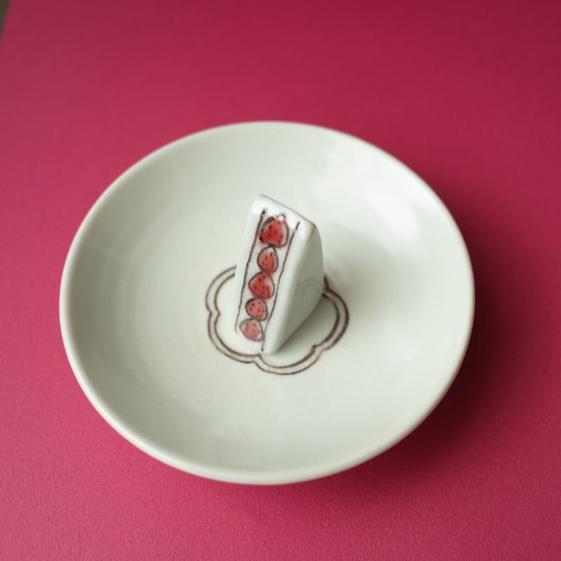 今江未央／IMAE Mio「九谷焼立体豆皿 フルーツサンド」 | オトメの金沢