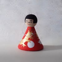 岩本清商店／IWAMOTO Kiyoshi Shouten「干支てるてる 小 タイガー＆ドラゴン」