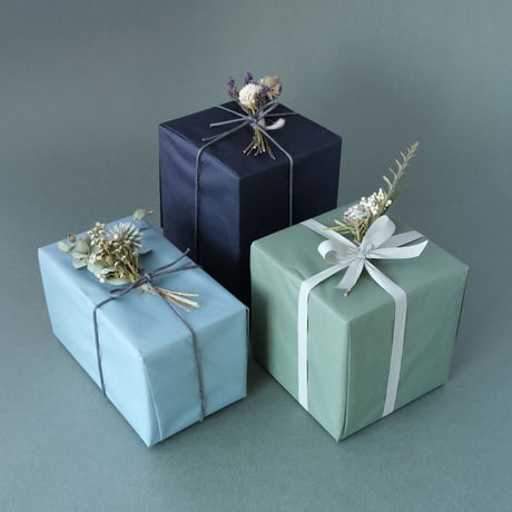NOTE Flower／ノートフラワー「ドライフラワーのミニブーケ付き包装」