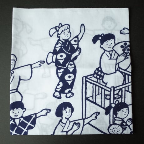 赤池佳江子／AKAIKE Kaeko「盆踊りてぬぐい」