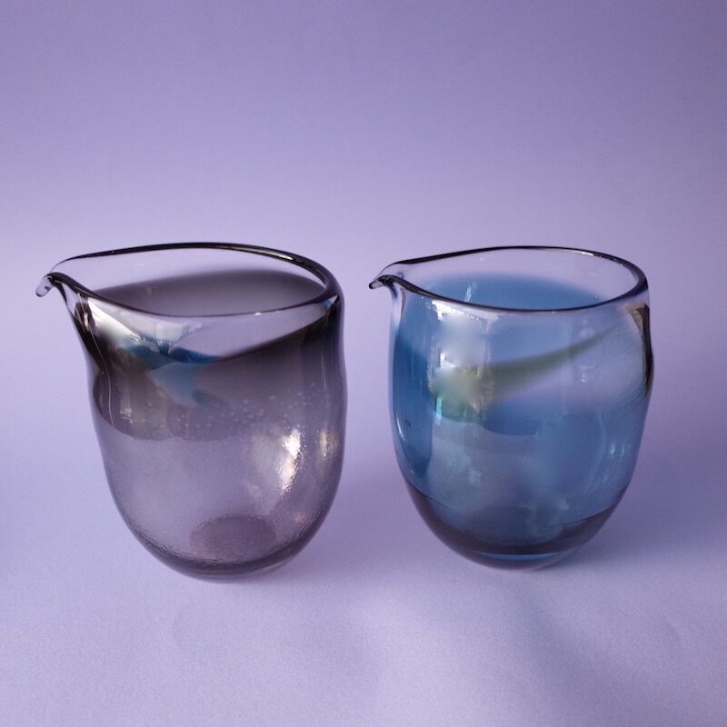 今井美智／IMAI Michi「片口 抽象 青」 | オトメの金沢 陳列室