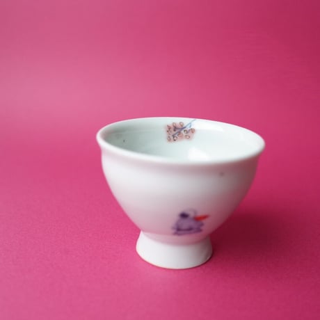 工房あめつち／Kobo Ametsuchi「色絵 月見／花見／花火で一杯」（お1人様1点まで）」