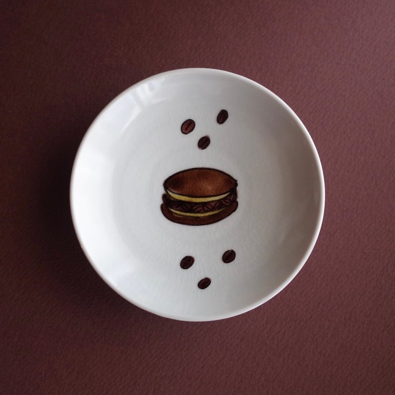 今江未央／IMAE Mio「九谷焼豆皿 パンとおやつ」 | オトメの金沢 陳列室