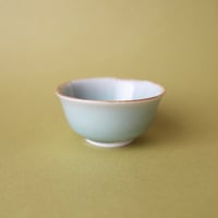 山﨑美和／YAMASAKI Miwa「青の茶杯（煎茶湯のみ）」