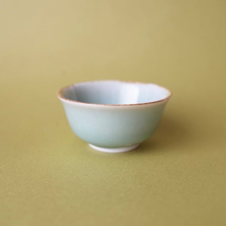 山﨑美和／YAMASAKI Miwa「青の茶杯（煎茶湯のみ）」