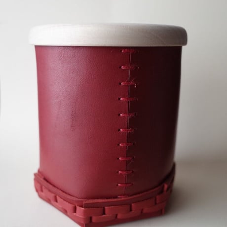 Eatable of Many Orders／エタブルオブメニーオーダーズ「Cylinder Leather Box Mini × 岩本清商店」