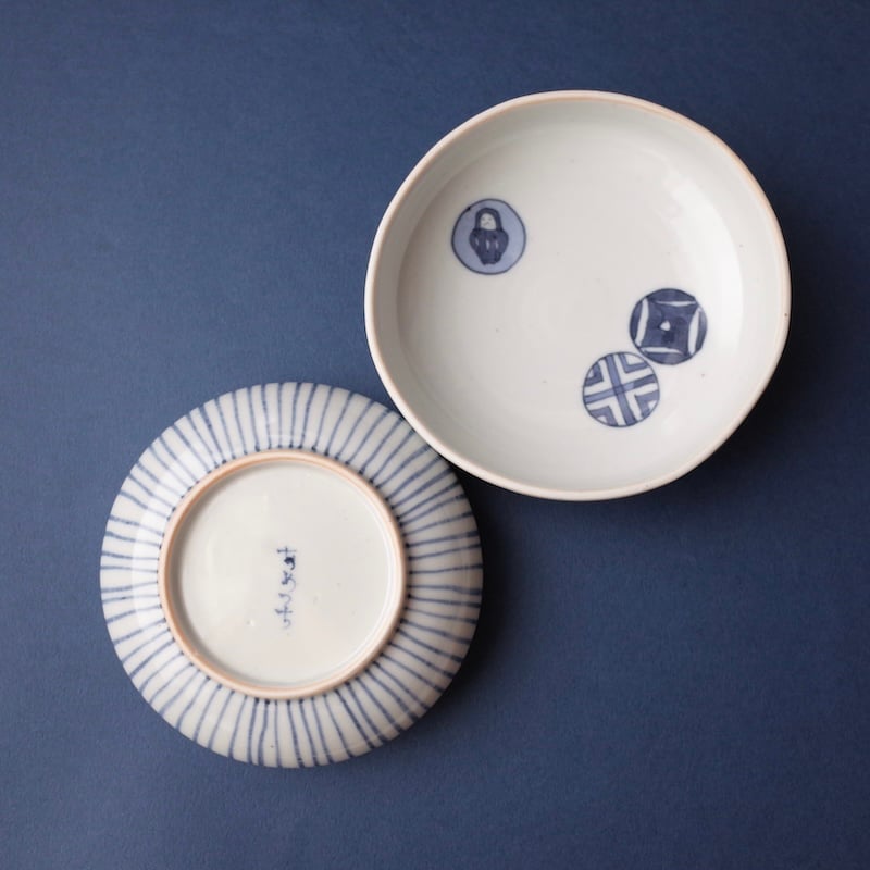 工房あめつち／Kobo Ametsuchi「色絵 蓋物 だるま」 | オトメの金沢 陳列室