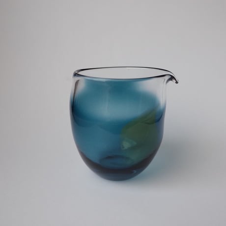 今井美智／IMAI Michi「片口 抽象 青」