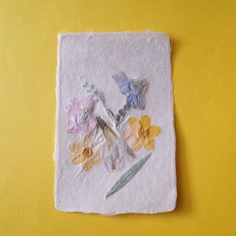 ののわし／Nonowashi「草花はがき」